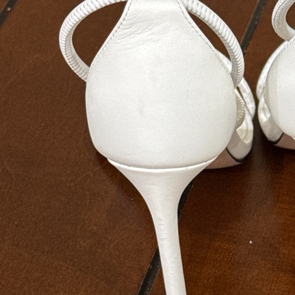 NEW Schutz white stilettos high heel size 8 - Picture 8 of 8